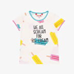 Kız Çocuk Beyaz T-Shirt