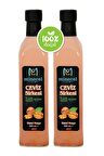 %100 Ev Yapımı Katkısız Ceviz Sirkesi 2x500ml