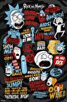 RICK AND MORTY QUOTES MAXI POSTER (İTHAL)