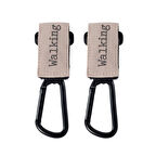 Walking Mum Ganchos Bebek Arabası Kancası Apricot