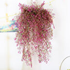 Yapay Çiçek Sarkan Lila Bitki Yapay Sarmaşık ty60