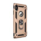 Gpack Apple iPhone Xs Max Kılıf Vega Standlı Yüzüklü Mıknatıslı