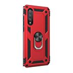 Gpack Xiaomi Mi 9 Kılıf Vega Standlı Yüzüklü MıknatıslıNano Glass