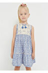 Mayoral kız çocuk yazlık güpürlü elbise 3930