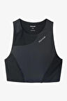 NNormal Trail Cropped Top Kadın Siyah Spor Bra N2CWTB1-001