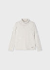 Kız Çocuk Balıkçı Yaka Kazak - Krem | 7 YAŞ