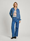 Pepe Jeans Mavi Kadın Denim Ceket PL402414