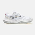 Joma TPOILS2602AC Point Lady 26 Toprak & Sert Kort Kadın Tenis Ayakkabısı - Beyaz/Altın