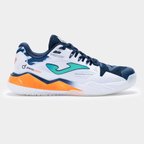 Joma TSPINS2632OM Spin Erkek Padel Ayakkabısı Beyaz/Lacivert