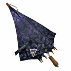 Snotline 14L Omuz Askılı L4 Kadın Şemsiye Desenli Mor