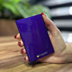 Mekanizmalı Kartlık Rfid Korumalı Alüminyum Otomatik Mekanizmalı Kredi Kartlık