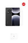 Xiaomi Redmi Note 14 Pro 5G Ekran, Arka ve Yan Koruyucu Fullbody Kaplama TPU Film
