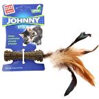 Gigwi Johnny Stick Doğal Tek Taraflı Tüylü Kedi Oyuncağı