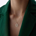 Yaşam Çiçeği Kolye