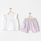 Andywawa AC25581 Magical Butterfly 2'Li Takım Lila