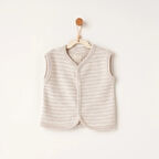 Andywawa AC26221 Casual Yelek Beige