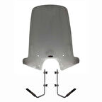 GP Kompozit Vespa Primavera Universal Uyumlu Ön Cam Füme 54 cm