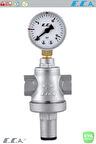 ECA 3/4 Manometreli Basınç Düşürücü Valf Pistonlu 