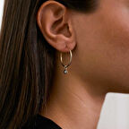 Göz Sallantılı Halka Küpe