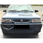 Renault 9-11 Broadway Fairway Uyumlu Üniversal Laguna Lip Esnek Ön Lip 2 Parça Tampon Altı Dil Karlık Ön Ek