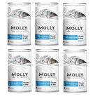 Molly Alabalıklı ve Ton Balıklı Jöleli Kedi Konservesi 400 Gr. X 6 Adet
