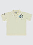 Popito Erkek Çocuk Tişört 1-4 Yaş Ekru