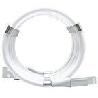 Mıknatıslı Kendini Toplayan USB Hızlı Şarj  ve Data Kablosu