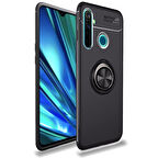 Realme 5 Yüzüklü Power Silikon Kılıf