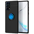 Oppo Reno 5 Yüzüklü Power Silikon Kılıf