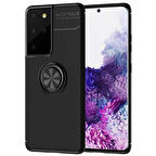 Samsung Galaxy S21 Ultra S30 Ultra Yüzüklü Power Silikon Kılıf