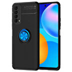 Huawei P Smart 2021 Yüzüklü Power Silikon Kılıf