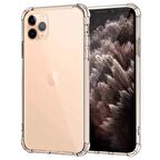 Apple IPhone 11 Pro Shock Absorbing Darbe Emicili Şeffaf Silikon Kılıf