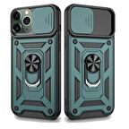 Apple iPhone 11 Pro Uyumlu Kızaklı Kamera Korumalı Tank Kılıf