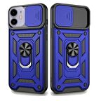 Apple iPhone 11 Uyumlu Kızaklı Kamera Korumalı Tank Kılıf