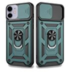 Apple iPhone 11 Uyumlu Kızaklı Kamera Korumalı Tank Kılıf