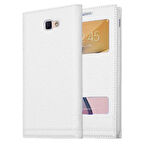 Samsung Galaxy A3 2016 A310 Uyumlu Pencereli Kapaklı Magnum Kılıf