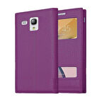 Samsung Galaxy S3 Mini Uyumlu Pencereli Kapaklı Magnum Kılıf