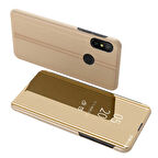 Xiaomi Redmi Note 7 Pro Uyumlu Aynalı Kapaklı Lüx Kılıf