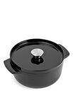 Kitchenaid Siyah Döküm Demir Tencere 22 cm