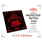 Ava Derm Defender - Dövme Sonrası Koruyucu Bant Film 15*15CM 10 Adet