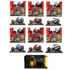 5839 Sun-Myg-Motosi̇klet 1 12 Bmw Kaskli Fi̇gür Pb.3R Ses Işik