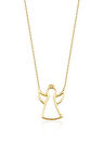 14 Ayar Altın Melek Kolye