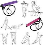 PEKİAL Pilates Studio Egzersiz Çubuğu Squat Pilates Barı