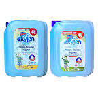 Bingo Oksijenli Çamaşır Suyu 4 lt Çam ve Limon 2 li