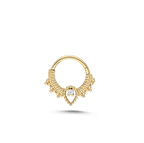 Kleopoint Taşlı Helix Piercing