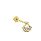 Luna Tragus Piercing