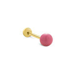 Pembe Top Tragus Piercing