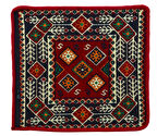Dekoratif Otantik Çift Taraflı Fermuarlı Kilim Şark Köşesi Minder Kılıfı (40cmx41cm) Mod6