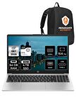 HP 250 G10 Intel Core i7 1355U 64GB RAM 4TB SSD 15.6'' FHD FDOS 8A541EA & PER4 ÇANTA