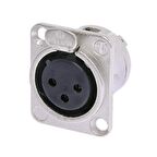 Neutrik Nc3fd-l-1 Şase Tip Dişi Xlr Connector